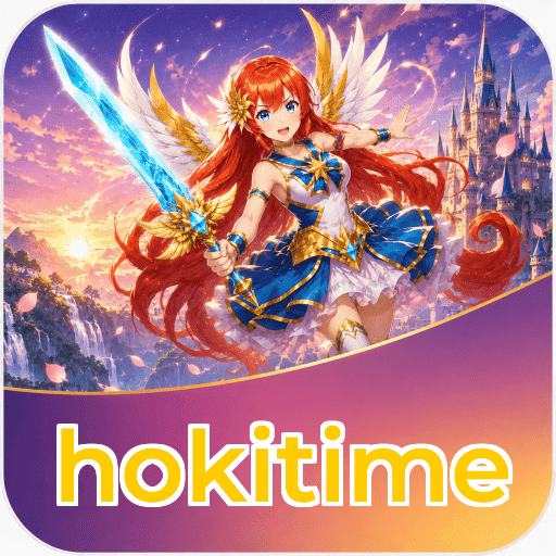 Ilustrasi alur memilih file hokitime di HP Android